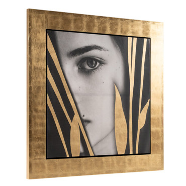 Kubia - Modern Gold 71" x 71" Painting / VGVA-CO21577