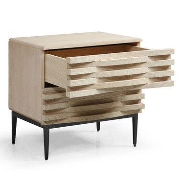 Larkspur - Sample - Natural Oak Nightstand / VGVC-N2585