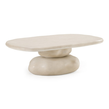 Coates - Modern Beige Concrete Coffee Table / VGGR-617340-SAND
