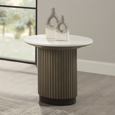 Clayten End Table w/Engineered Top / LV06196