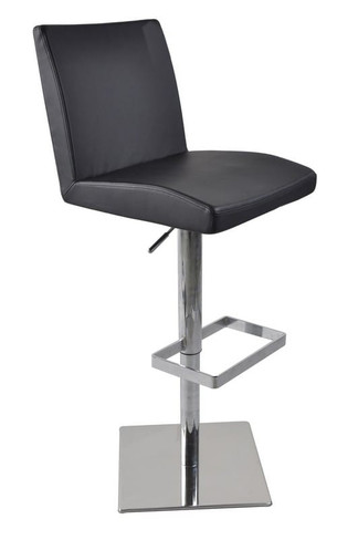 T-1068CN Modern Black Leatherette Bar Stool / VGCBT1068CN-BLK