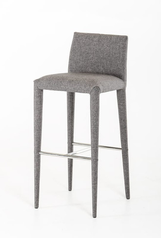 Medford Mid-Century Grey Fabric Bar Stool / VGEUMC-8219CH-B