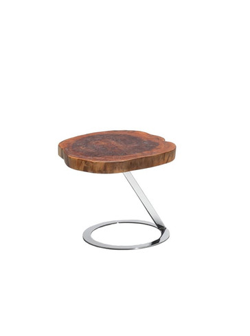 Everett Modern Live Edge Wood End Table / VGEWNT109