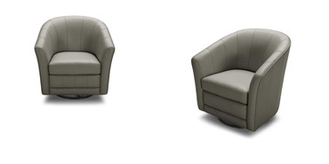 Greer Modern Grey Eco-Leather Accent Chair / VGKKKAA007-CU210-5