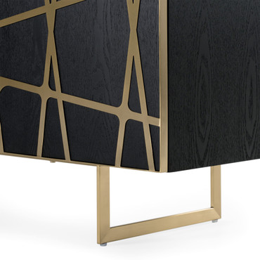 Kilson - Modern Black Oak & Champagne Gold Buffet / VGVCG1819-WG-BUF