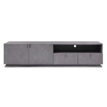 Buckley - Modern Grey Crackle TV Stand / VGVCTV2003-GRY-TV