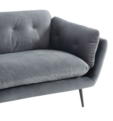 Cody - Modern Dark Grey Fabric Sofa / VGHCJYM2013-DKGRY