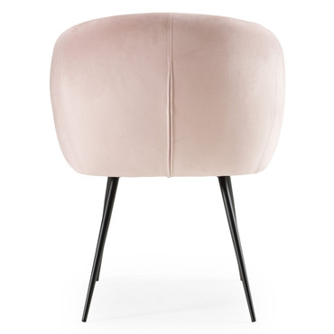 Luzerne - Modern Pink Velvet Dining Chair / VGYFDC1041-PNK-DC