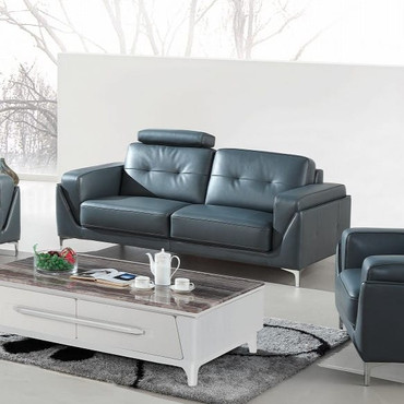 Markham Modern Grey Bonded Leather Sofa / VGBNSBL-9211-GRY-SOFA