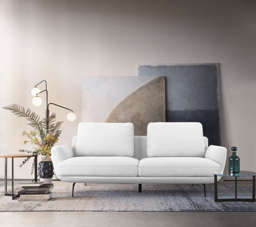 Dolly Modern - Off White Fabric Sofa / VGKNK8558-OFFWHT-S