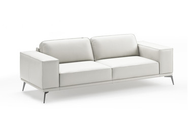 Soho - Contemporary Italian White Leather Sofa / VGCCSOHO-WHT-S