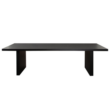 Sonoma 110" Wood Dining Table in Black Finish / SONOMA3-110DTBL