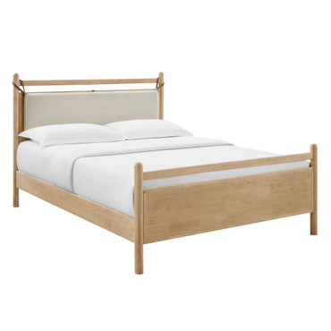 Leni Queen Size Wood Platform Bed Frame by Modway / MOD-7313