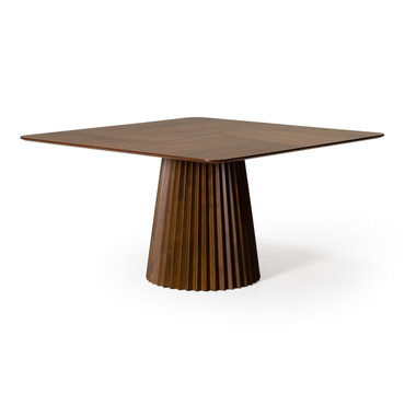 Platte - Mid-Century Modern Walnut Square Dining Table / VGMA-MIT-5460-WAL