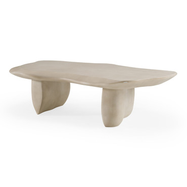Slone - Modern Beige Concrete Coffee Table / VGGR-675380-SAND