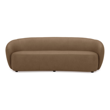 Omaha - Modern Tan Leather Sofa / VGKV-KF2823-S-TAN