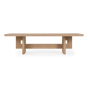 Mineola - Modern Natural White Oak 110" Dining Table / VGVC-T23965-110