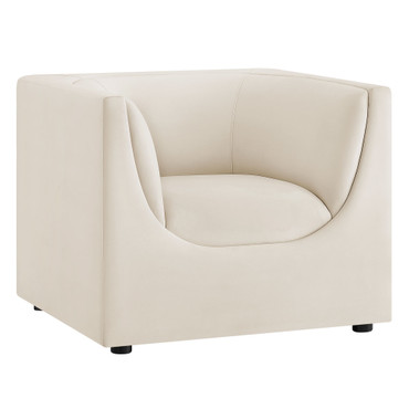 Hilda Curved Back Performance Velvet Armchair by Modway / EEI-7566