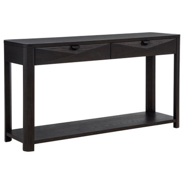 Marcelo Sofa Console Table with 2 Drawers and Shelf Coffee / CS-736069