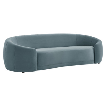 Contessa Curved Performance Velvet Sofa by Modway / EEI-7581