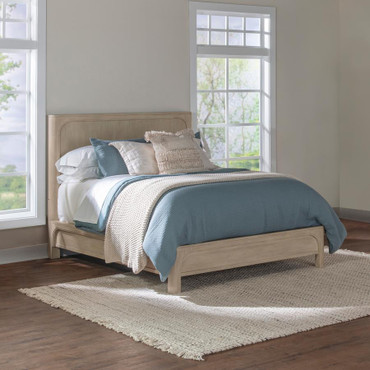 Solano 55-inch California King Panel Bed Weathered Mango / CS-222521KW
