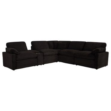 Collins 6-piece Modular Power Reclining Sectional Chocolate Brown / CS-610350P-SET