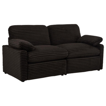 Collins Modular Power Loveseat Chocolate Brown / CS-610352P