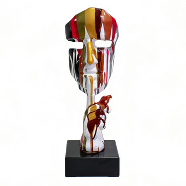 Quiet Mask - Multi-Color Sculpture / VGTH-H-254-MUL