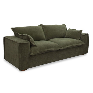Durbin - Modern Green Fabric Loveseat / VGSX-SS6239-2S-GRN
