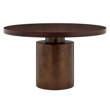 Annette 54 Inch Round Pedestal Base Dining Table by Modway / EEI-7600