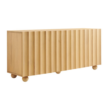 Sorren 72 Inch Scalloped Wood 4-Door Sideboard by Modway / EEI-7606