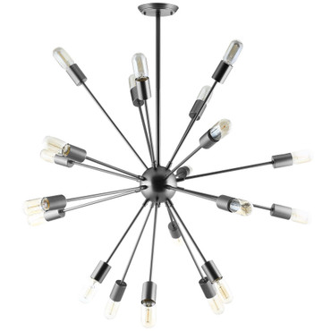 Beam Stainless Steel Chandelier by Modway / EEI-1562