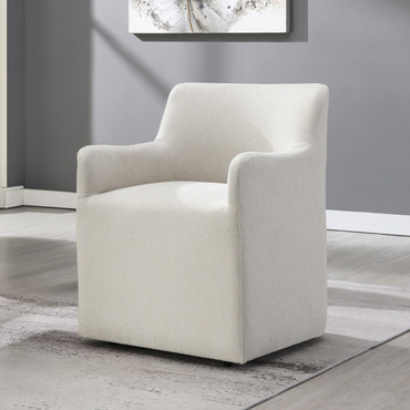 Cafell Arm Chair w/Swivel Casters / DN02806