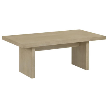 Decker 47-Inch Rectangular Cocktail Coffee Table Natural Oak / CS-706468