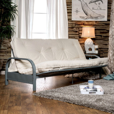 Knox 8" White Futon Mattress w/ Inner Spring / FP-2415NN