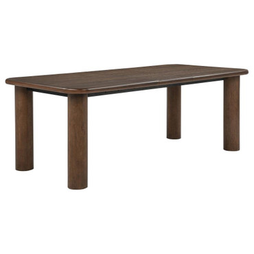 Faulkner 84-inch Extension Wood Dining Table Brown Oak / CS-115601