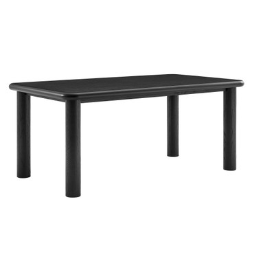 Alvia 72" Rectangular Oak Wood Dining Table by Modway / EEI-7548