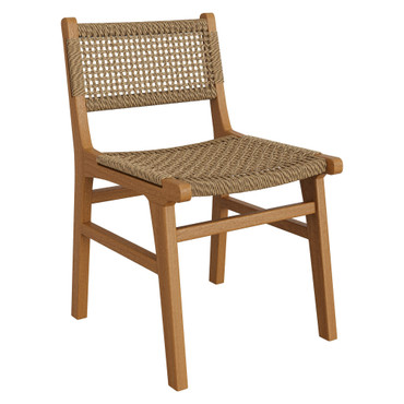 Rowe Outdoor Patio Teak Wood Dining Chair by Modway / EEI-7687