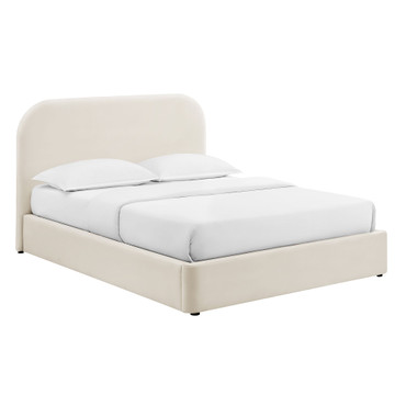 Keynote Queen Performance Velvet Storage Platform Bed Frame by Modway / MOD-7355