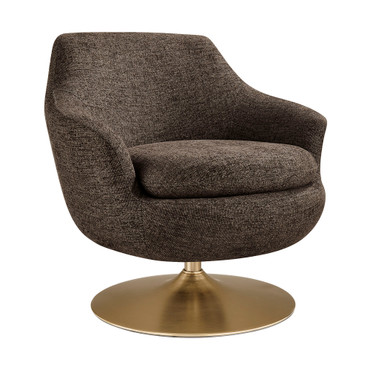 Quimby Melange Chenille Swivel Accent Chair by Modway / EEI-7768