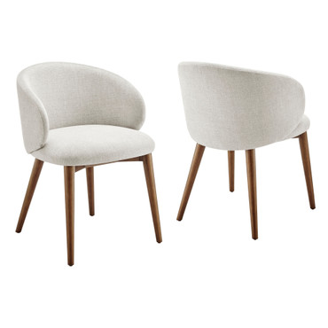Anelle Upholstered Fabric Dining Chairs Set of 2 by Modway / EEI-7814