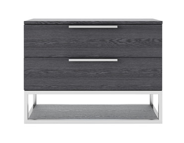 Heloise - Contemporary Grey Elm Nightstand / VGBBMB1502-GRY-NS