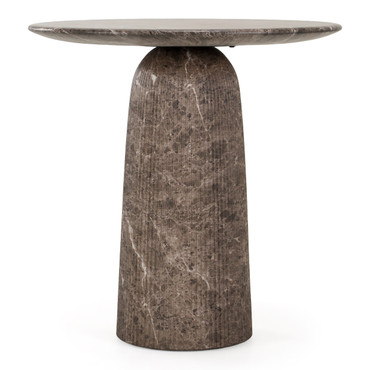 Tabor - Modern Faux Marble Concrete Counter Bar Table / VGTP-201093