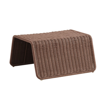 Eira Waterfall Natural Rattan Ottoman by Modway / EEI-7940