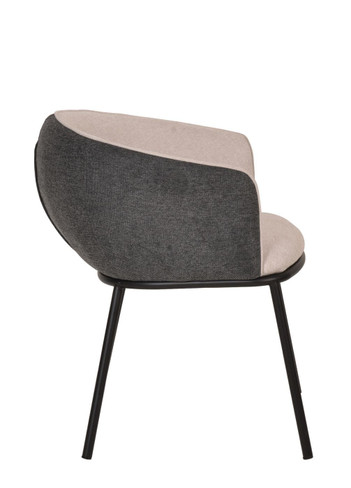 Nillie - Modern Beige & Grey Dining Armchair / VGFH0129172-DUKE-BGE-DC
