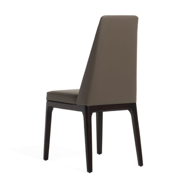 Encino - Modern Taupe & Timber Chocolate Dining Chair (Set of 2) / VGCNCPMK127-V36DX/DP20-FP