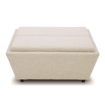 Aris - Modern Beige Fabric Ottoman with Storage / VGKM-KM-6799-OT-BGE