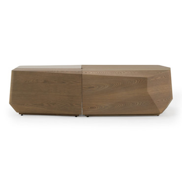 Wasson - Contemporary 4-Piece Buckwheat + Taupe Coffee Table Set / VGCS-YJ-CT-25043