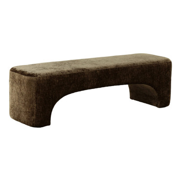 Siegal - Modern Brown Fabric Bench / VGOD-RD-065-BENCH-BRN