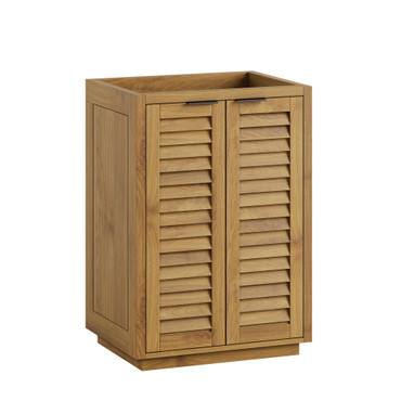 Tavira 24 Inch Shutter-Style Bathroom Vanity Cabinet by Modway / EEI-7729